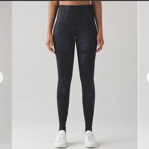 Lululemon high rise wunder unders full length